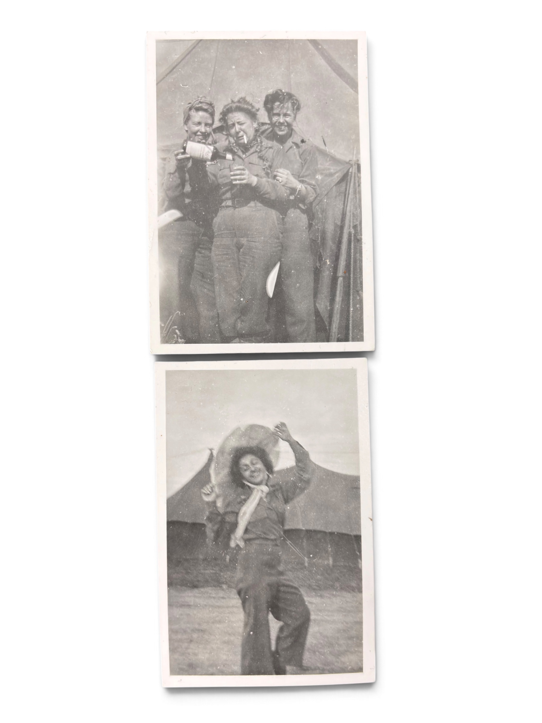 Gros Lot Photo Nurse Campement Médical WWII – Image 3
