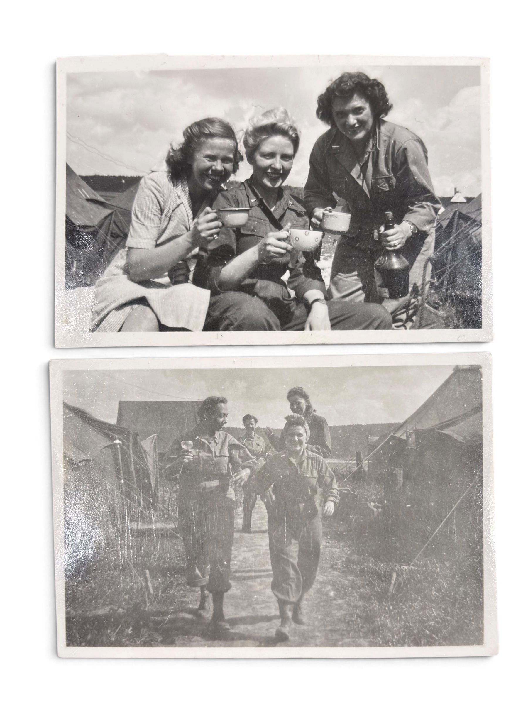 Gros Lot Photo Nurse Campement Médical WWII – Image 7