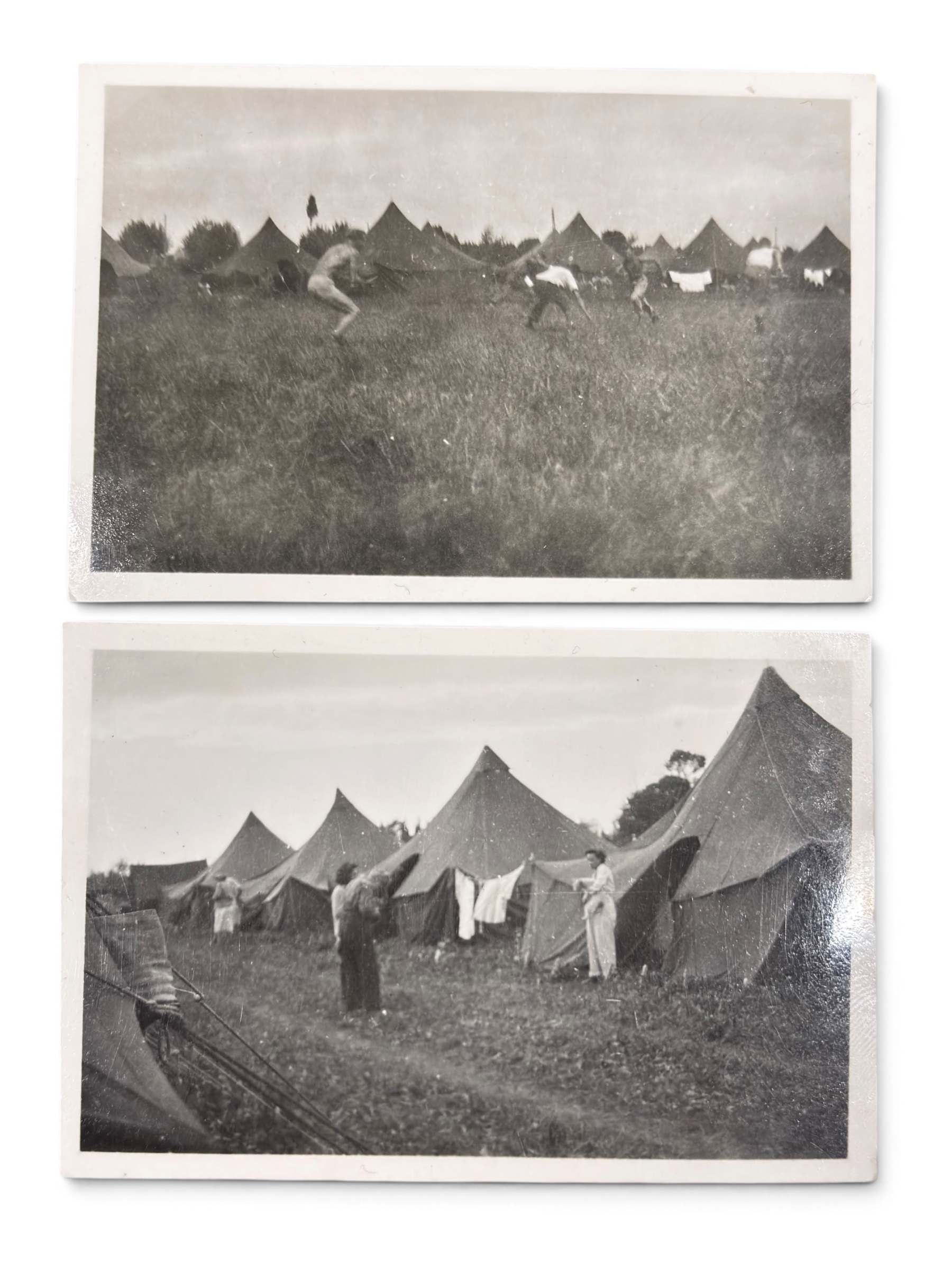 Gros Lot Photo Nurse Campement Médical WWII – Image 9