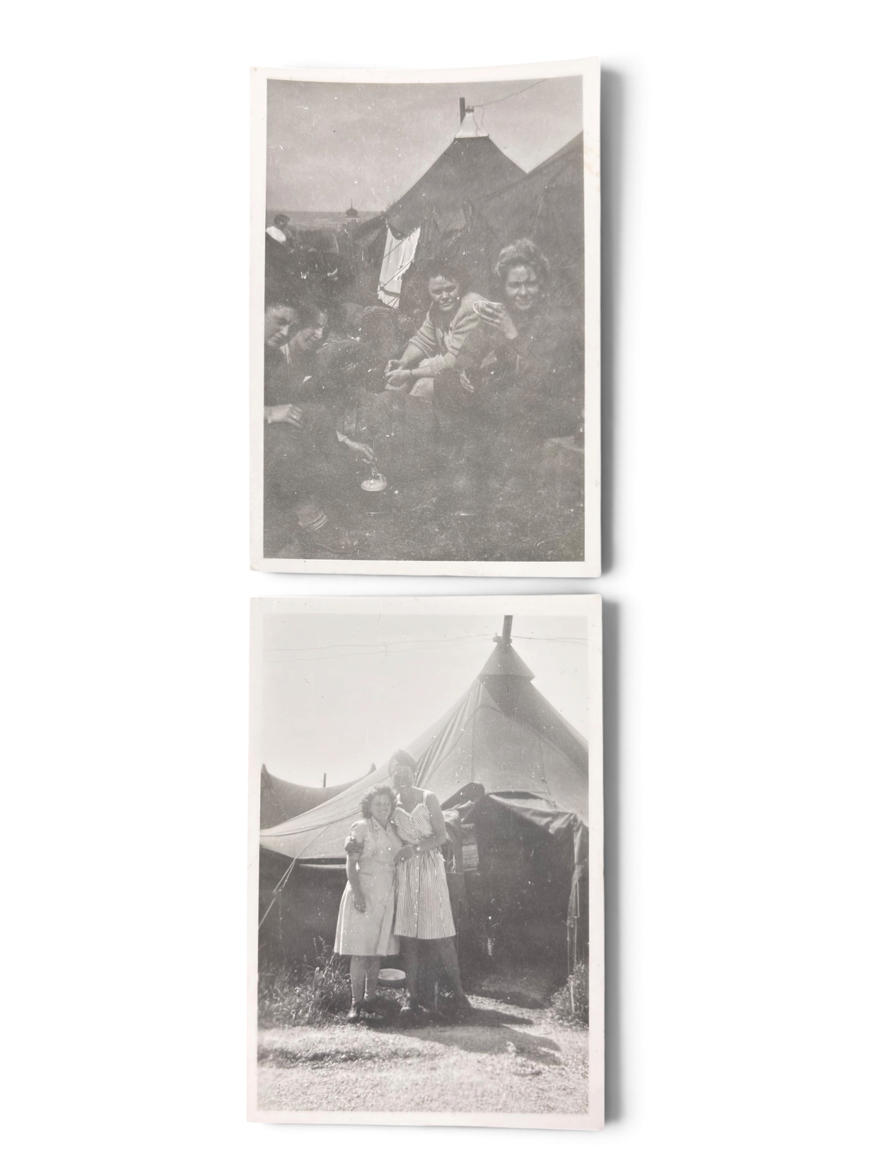 Gros Lot Photo Nurse Campement Médical WWII – Image 10