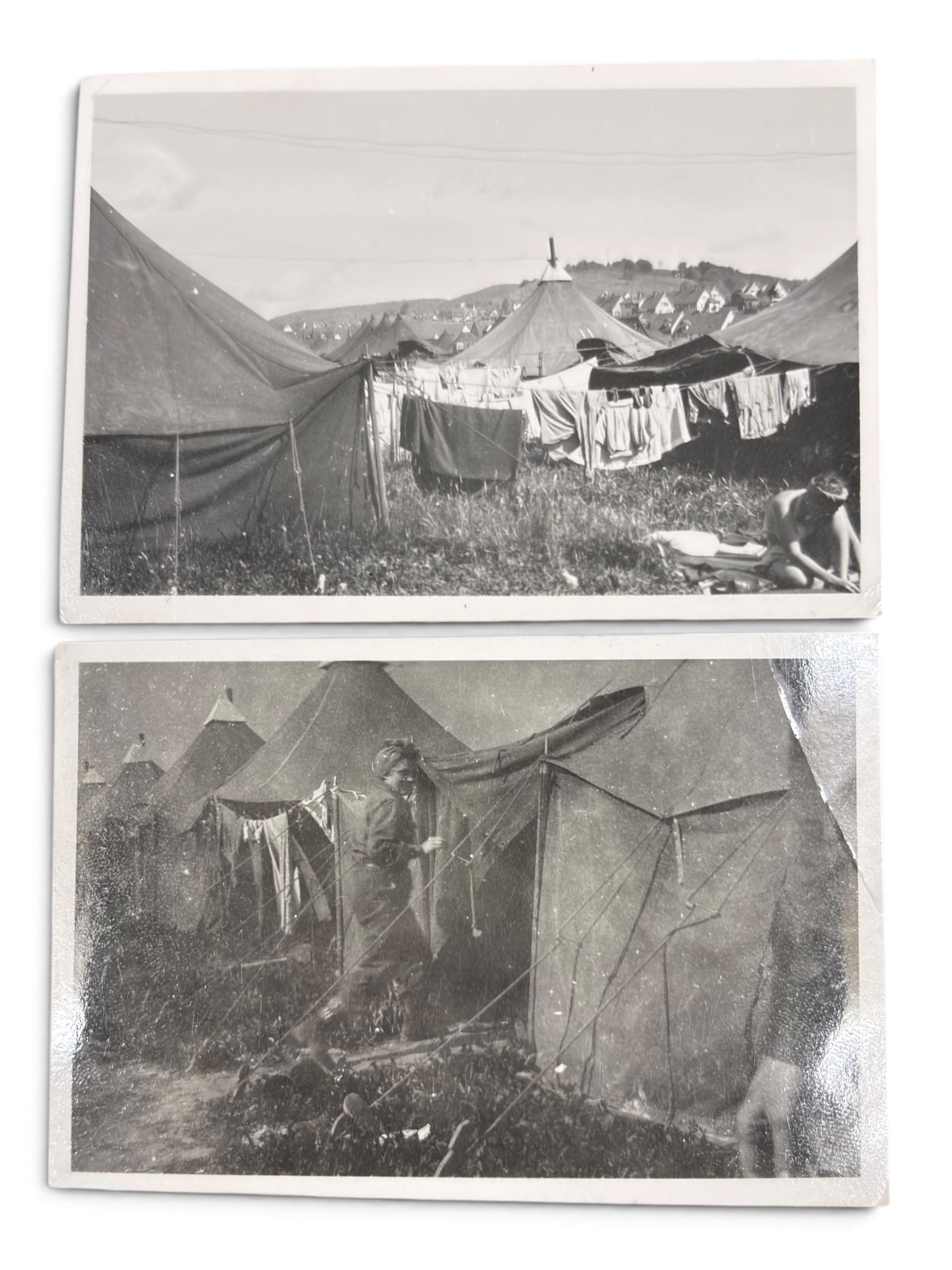 Gros Lot Photo Nurse Campement Médical WWII – Image 11
