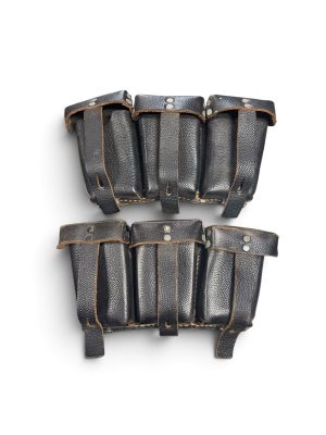 Paire Cartouchières allemandes K98 RBNr identiques WWII