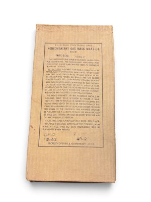 Masque A GAZ M1A2-1-1 1942 US WWII